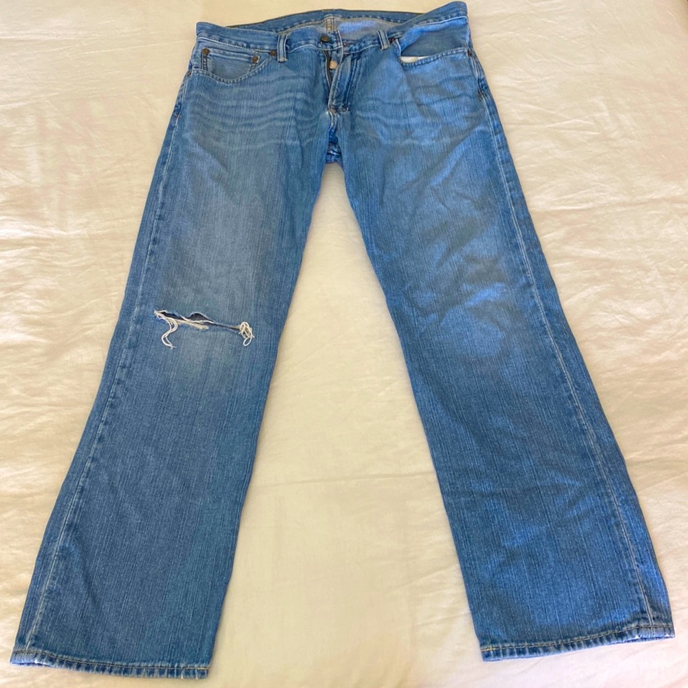 Polo Ralph Lauren 34x32 Blue Jeans. Mens.